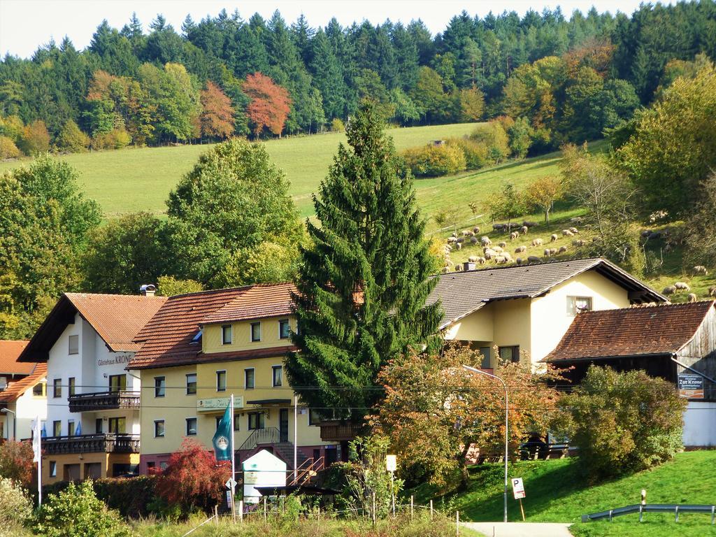 Hotel Gasthof Zur Krone Oberzent Ngoại thất bức ảnh